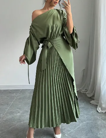 Rochie lunga SHEIN, verde
