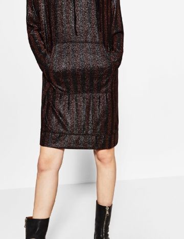 Rochie scurta Zara, maro