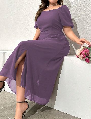 Rochie lunga SHEIN CURVE, mov