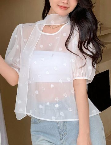 Bluza Dazy, alb