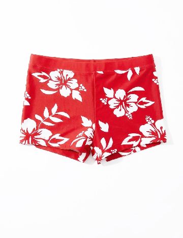 Slip de baie Zara, rosu