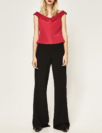 Top Zara, rosu