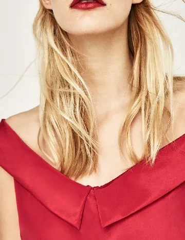 Top Zara, rosu