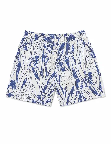 Pantaloni scurti Zara, alb