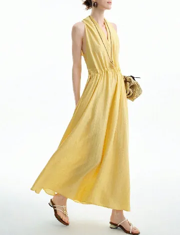 Rochie lunga SHEIN, galben