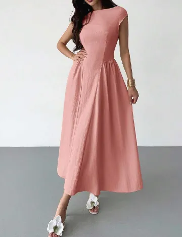 Rochie lunga SHEIN, roz