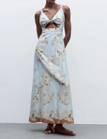 Rochie lunga SHEIN, bleu