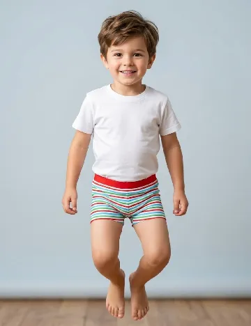 Slip de baie Zara, alb
