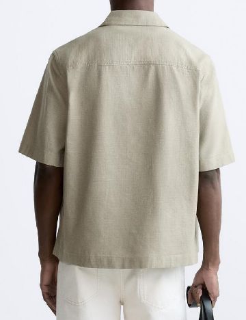 Camasa Zara, verde deschis