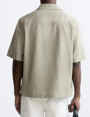 Camasa Zara, verde deschis