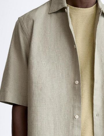 Camasa Zara, verde deschis