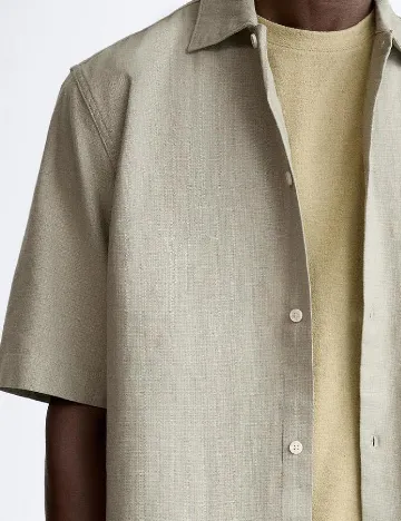 Camasa Zara, verde deschis