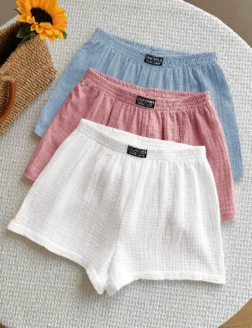 Set Pantaloni scurti 3 perechi SHEIN, mix culori