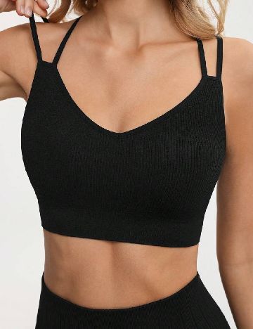 Bustiera SHEIN, negru