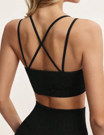 Bustiera SHEIN, negru
