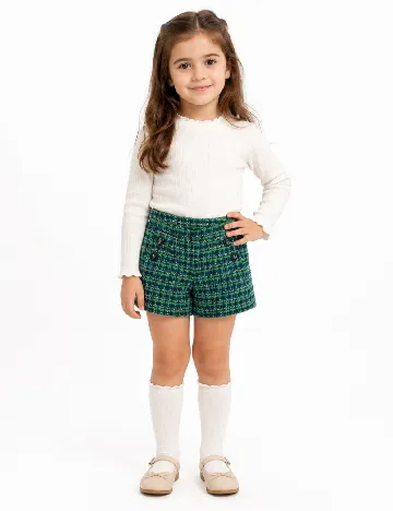 Pantaloni scurti Zara, verde