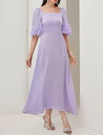 Rochie lunga SHEIN, mov
