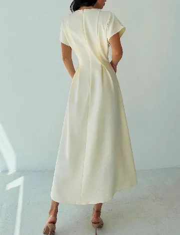 Rochie lunga SHEIN, ecru