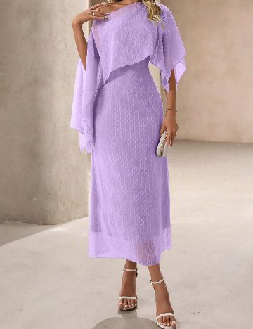 Rochie medie SHEIN, mov