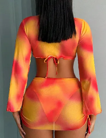 Costum de baie SHEIN, mix culori