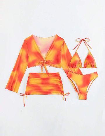 Costum de baie SHEIN, mix culori