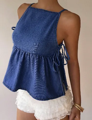 Top SHEIN, albastru