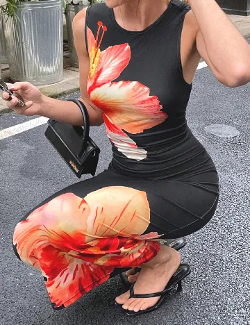 Rochie medie SHEIN, gri