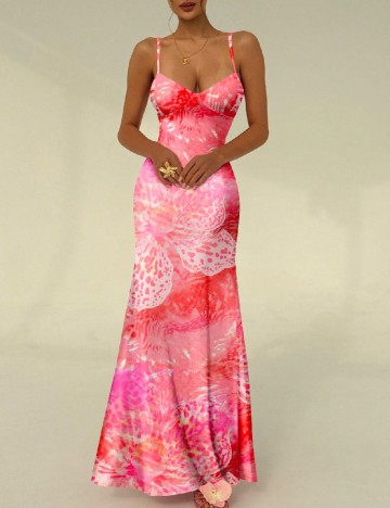 Rochie lunga SHEIN, mix culori