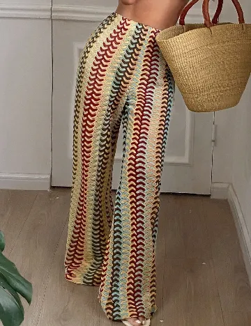 Pantaloni de plaja Dazy, mix culori