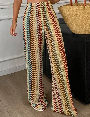 Pantaloni de plaja Dazy, mix culori