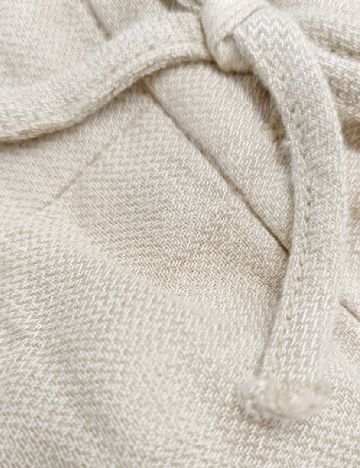 Pantaloni scurti Zara, crem