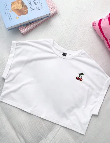 Top SHEIN, alb