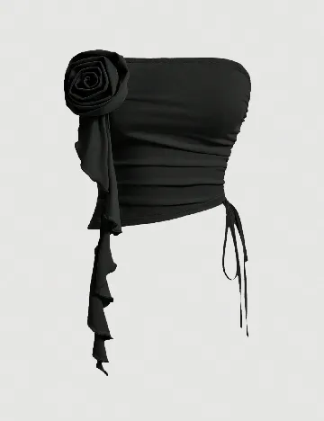Top SHEIN, negru
