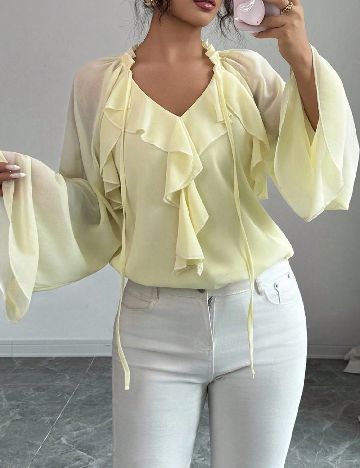Bluza SHEIN, galben