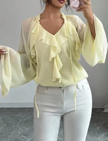 Bluza SHEIN, galben