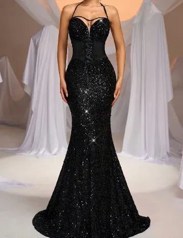 Rochie lunga SHEIN, negru