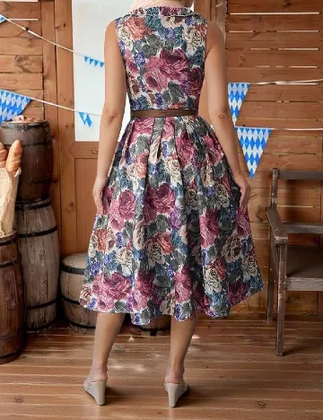 Rochie medie SHEIN, floral print