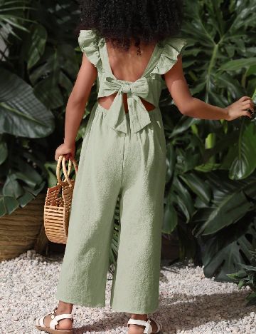 Salopeta Shein Kids, verde