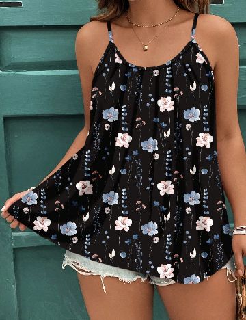 Maiou SHEIN CURVE, negru