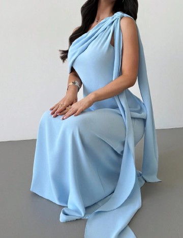 Rochie lunga SHEIN, albastru
