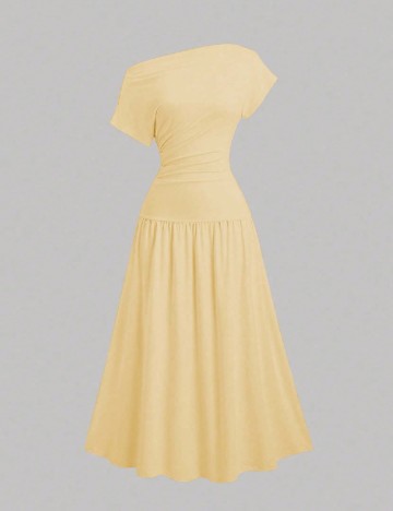 Rochie lunga SHEIN, galben