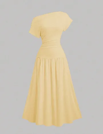 Rochie lunga SHEIN, galben