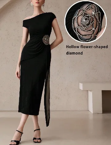 Rochie medie SHEIN, negru