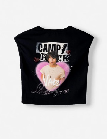 Top Bershka, negru