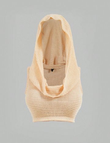 Top SHEIN CURVE, crem