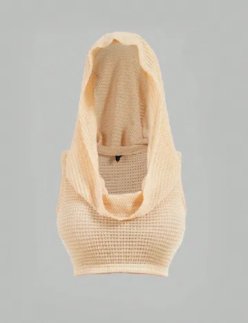 Top SHEIN CURVE, crem