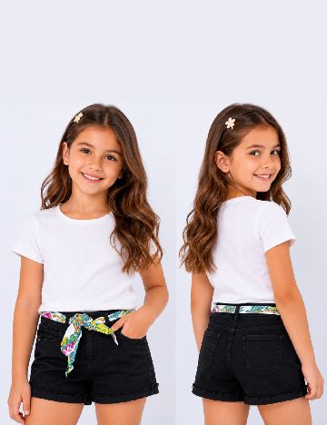 Pantaloni scurti Zara, negru