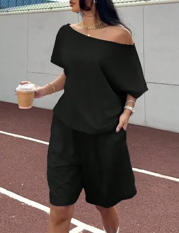 Compleu SHEIN CURVE, negru