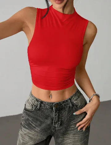 Top SHEIN, rosu