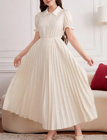 Rochie Shein Kids, ecru
